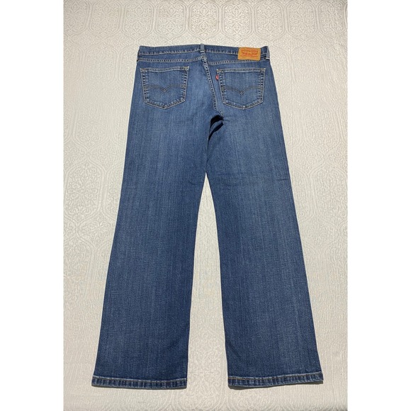 Levi's 559 Relaxed Straight Leg Jeans Men's‎ 36×32 Medium Wash Denim Whiskers - Picture 2 of 9